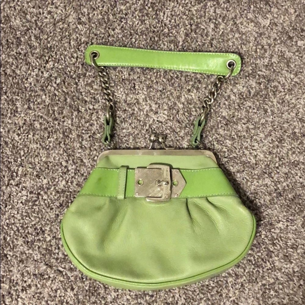Vintage Dolce and Gabbana key lime pie green bag